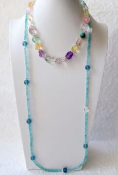 crystal necklace from luluju crystal