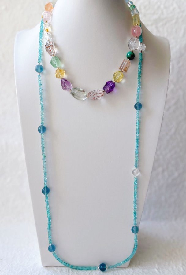 crystal necklace from luluju crystal