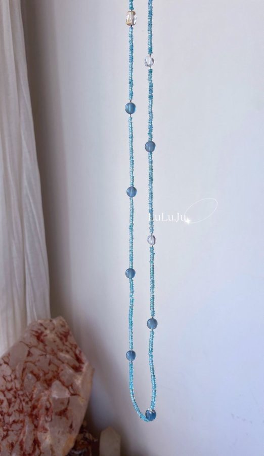 crystal necklace from luluju crystal