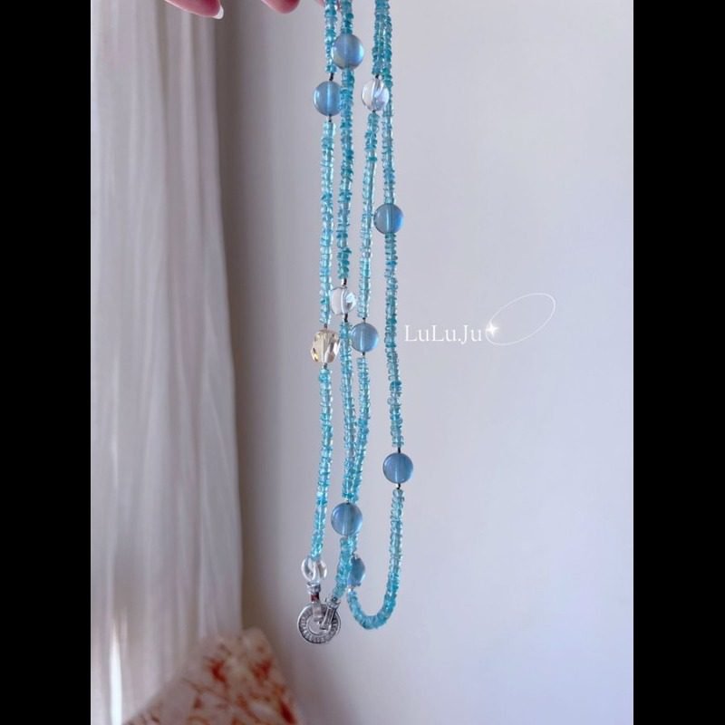 crystal necklace from luluju crystal