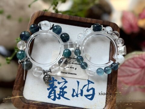 indigo crystal bracelet