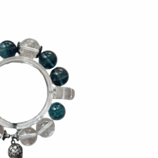 indigo crystal bracelet from luluju crystal