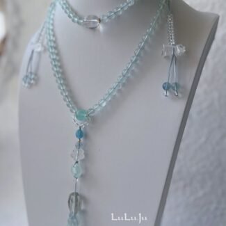 luluju raw ornament crystal