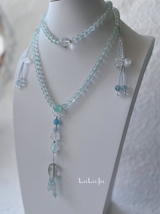 luluju raw ornament crystal