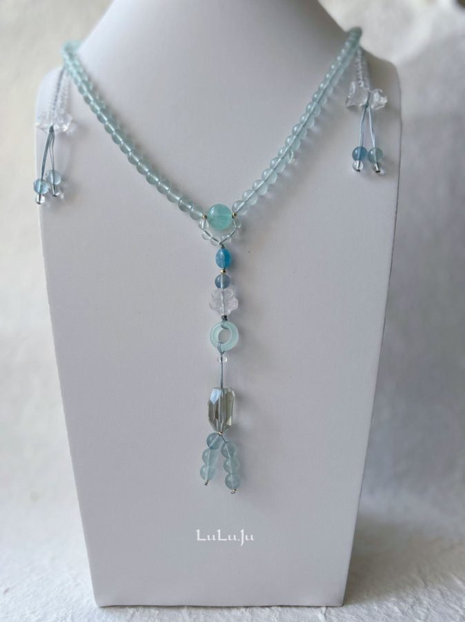 luluju raw ornament crystal