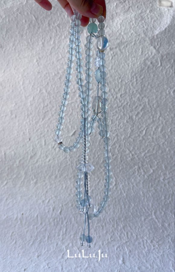 luluju raw ornament crystal