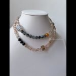 necklace made from luluju crystal