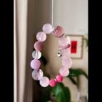 peach blossom crystal bracelet