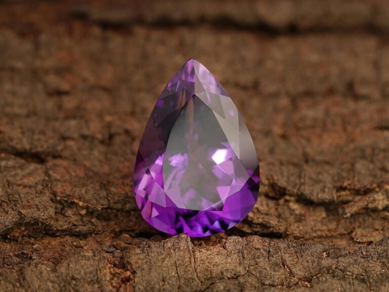 Amethyst in Close-up Shot
